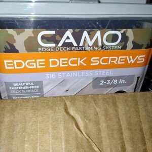 Camo Edge Deck Screws 316 Stainless Steel